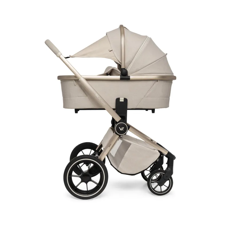 MUUVO Kočárek kombinovaný Quick Boho set 2v1 + CYBEX Aton B2 i-Size + základna