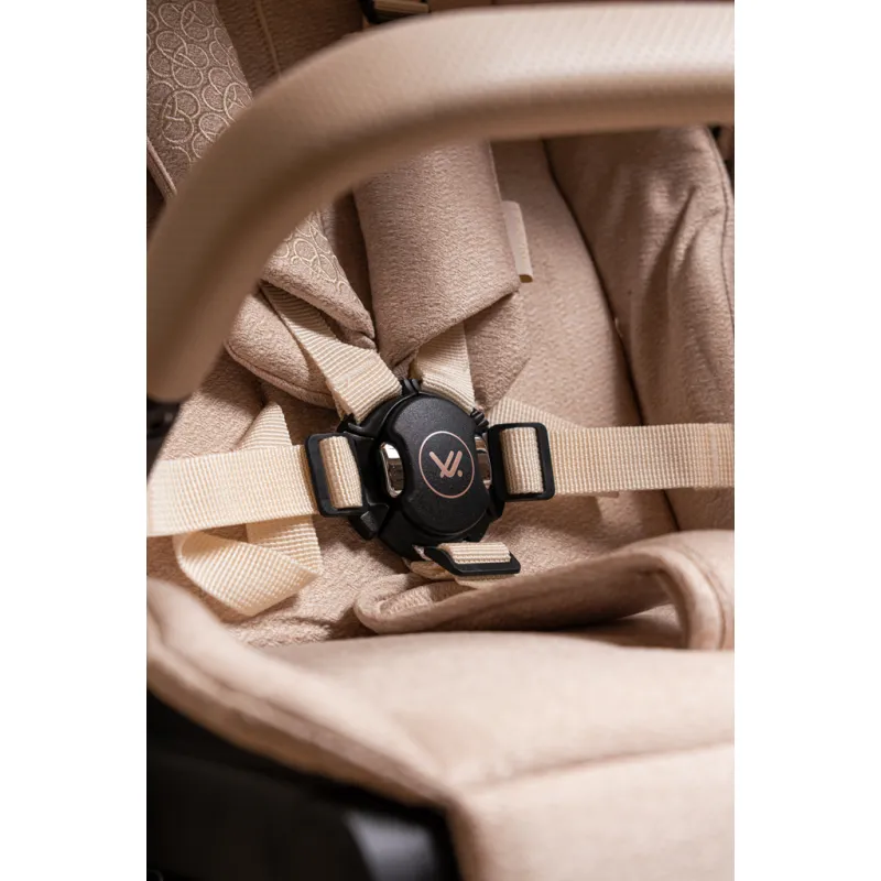 MUUVO Kočárek kombinovaný Quick Boho set 2v1 + CYBEX Aton B2 i-Size + základna