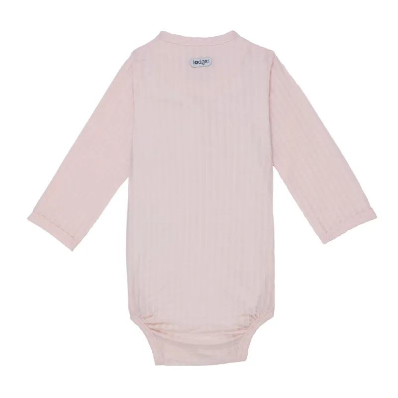 LODGER Romper LS Seersucker