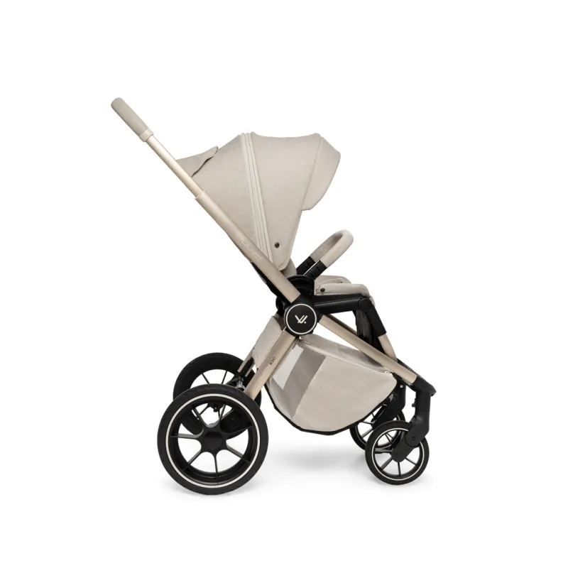 MUUVO Kočárek kombinovaný Quick Boho set 2v1 + CYBEX Aton B2 i-Size + základna