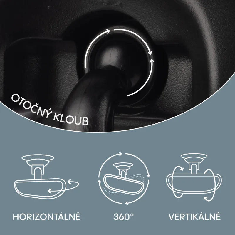 Zopa Malé zpětné zrcátko DELUXE