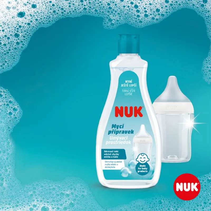 Nuk Mycí prostředek na láhve a savičky - 500 ml