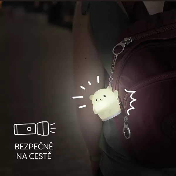 Zopa Silikonové závěsné LED světýlko