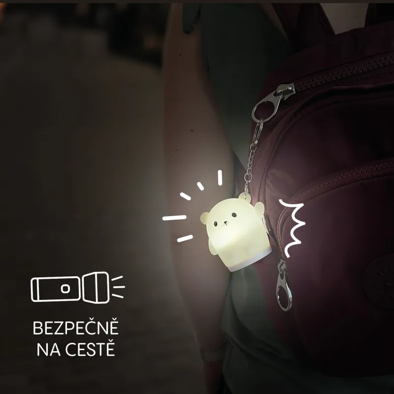 Zopa Silikonové závěsné LED světýlko