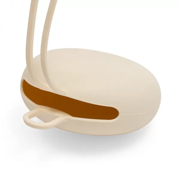 New Baby Silikonový obal na dudlík béžový