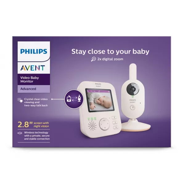Philips AVENT Chůvička dětská video SCD881/26