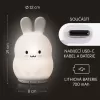 Zopa Silikonová LED noční lampička s hudbou vel. L