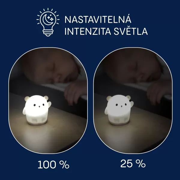 Zopa Silikonové závěsné LED světýlko