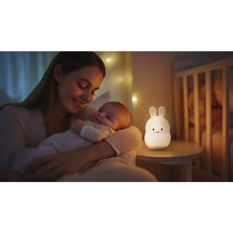 Zopa Silikonová LED noční lampička vel. M
