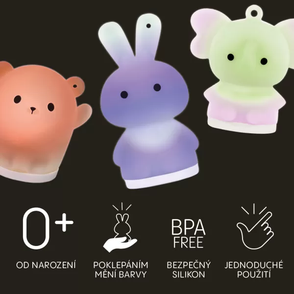 Zopa Silikonové závěsné LED světýlko