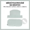 Hauck Polstrování Select na židličky Alpha+,Beta+ a Arketa, Muslin