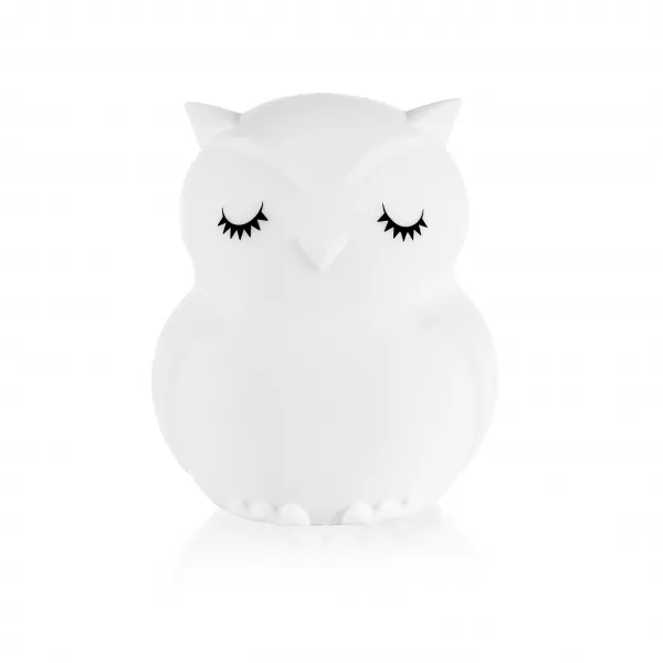 Zopa Silikonová LED noční lampička s hudbou vel. L