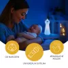 Zopa Silikonové LED noční světlo s baterkou