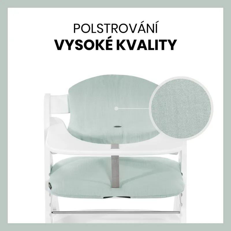 Hauck Polstrování Select na židličky Alpha+,Beta+ a Arketa, Muslin
