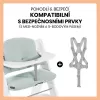 Hauck Polstrování Select na židličky Alpha+,Beta+ a Arketa, Muslin