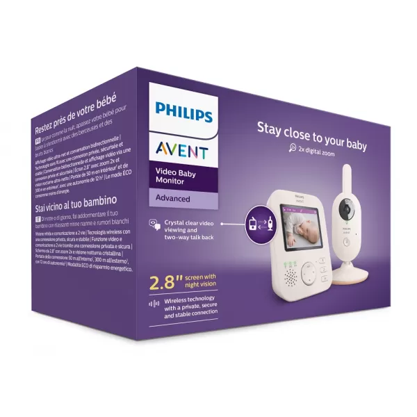 Philips AVENT Chůvička dětská video SCD881/26