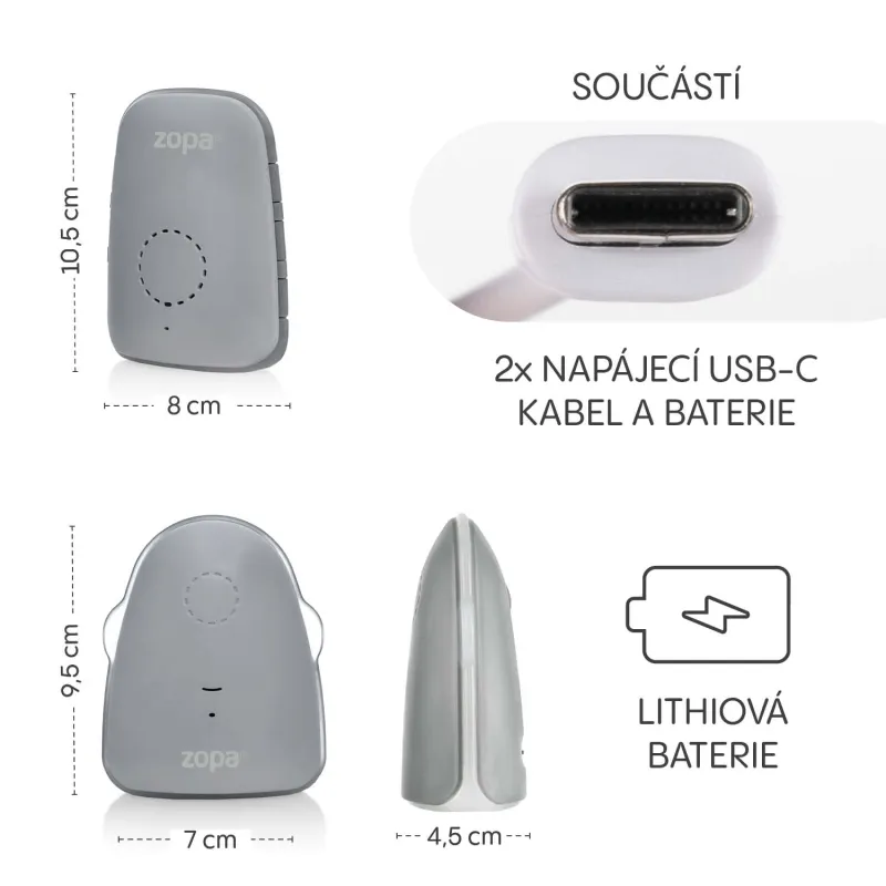 Zopa Digitální audiomonitor Watcher