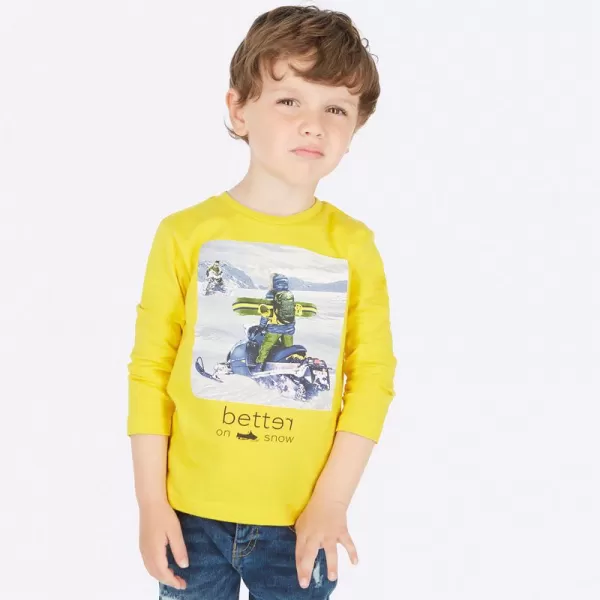 MAYORAL Triko žluté SNOW