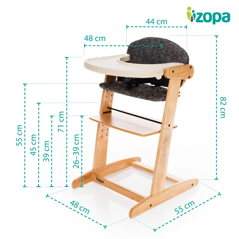 Zopa Grow-up rostoucí židlička
