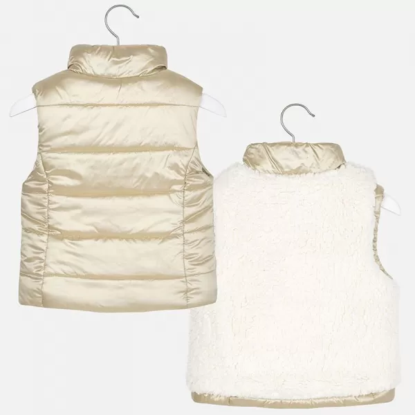 MAYORAL Vesta oboustranná CHAMPAGNE