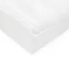 New Baby Kojenecký polštář - klín BASIC 30x37 cm do kočárku bílý
