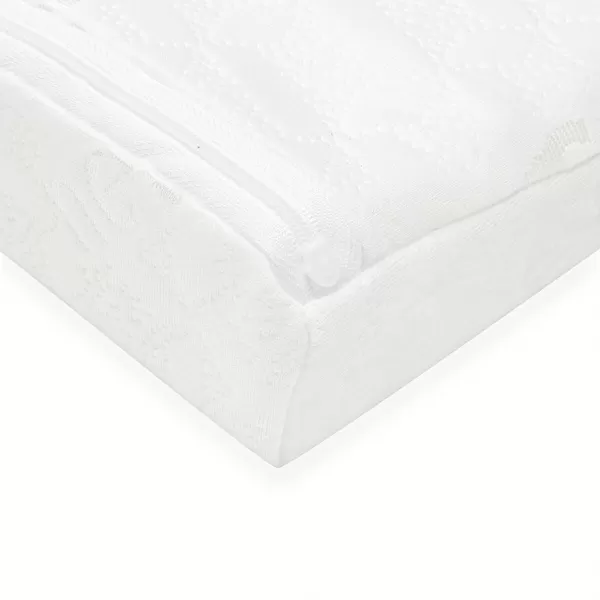 New Baby Kojenecký polštář - klín BASIC 30x37 cm do kočárku bílý