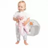 New Baby Dětské křeslo z Minky Liška šedé