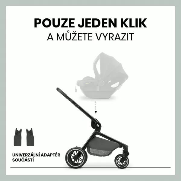 Hauck Kombinovaný kočárek Move N Care Set 2v1