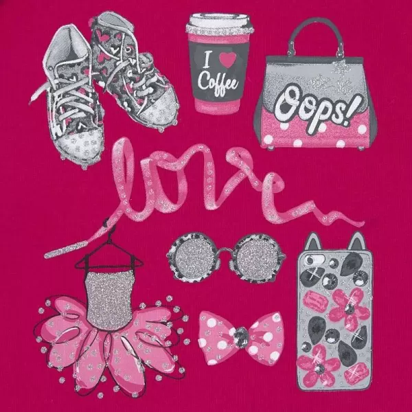 MAYORAL Triko malinové LOVE