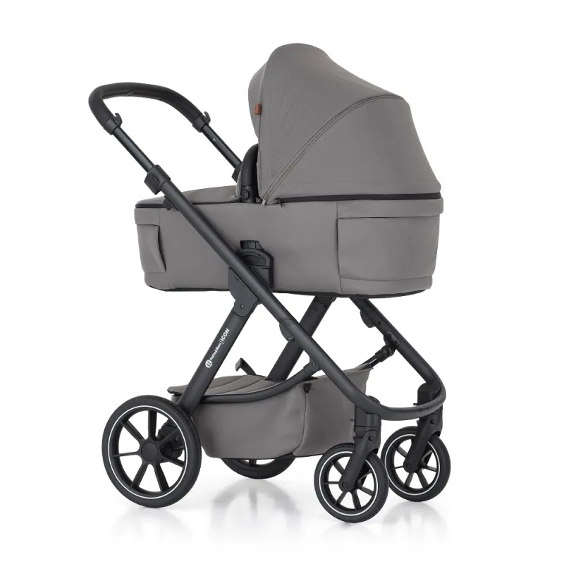 PETITE&MARS Kočárek kombinovaný ICON 2v1 XXL RWS + CYBEX Aton B2 i-Size + základna