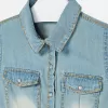 MAYORAL Košile světle modrá JEANS - 9 let (134)