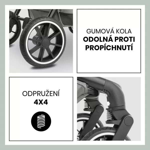 Hauck Kombinovaný kočárek Move N Care Set 2v1