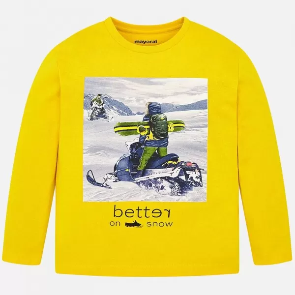MAYORAL Triko žluté SNOW