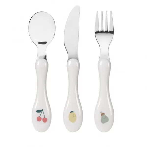 Lässig Cutlery 3pcs Garden Happy Fruits
