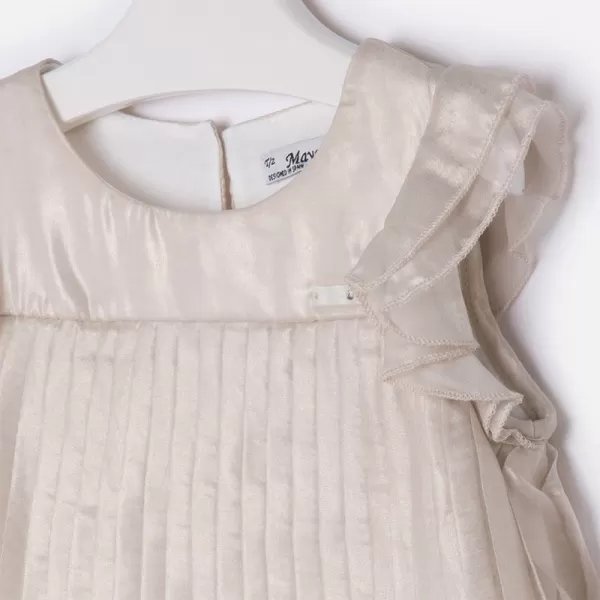 MAYORAL Šaty pískové LUXUS