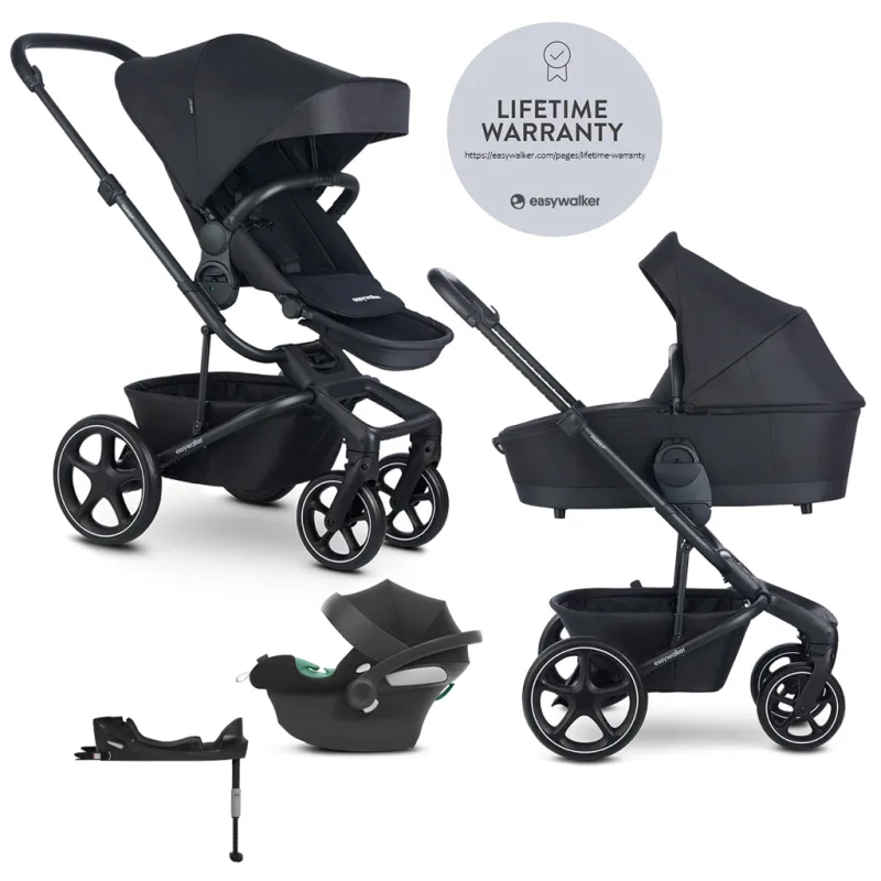 EASYWALKER Kočárek kombinovaný Harvey⁵ 2v1 LITE RWS +CYBEX Aton B2 i-Size,základna