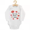 New Baby Dětské body s potiskem Byli tady babička s dědou
