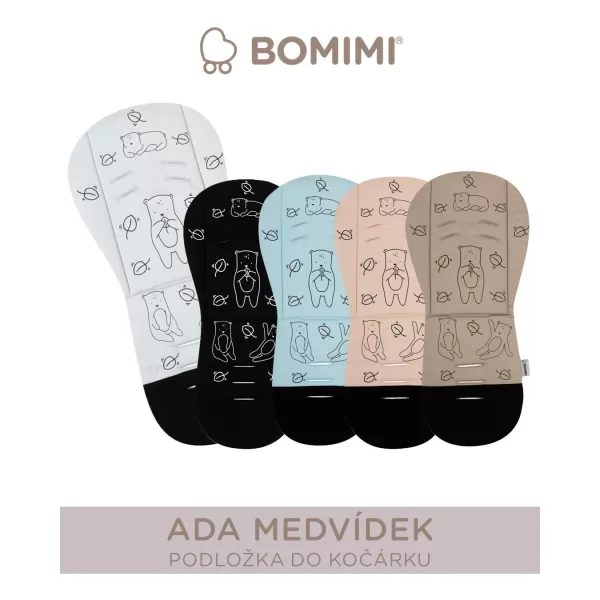 Bomimi ADA Podložka MEDVĚD grey