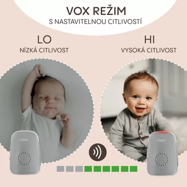 Zopa Digitální audiomonitor Watcher