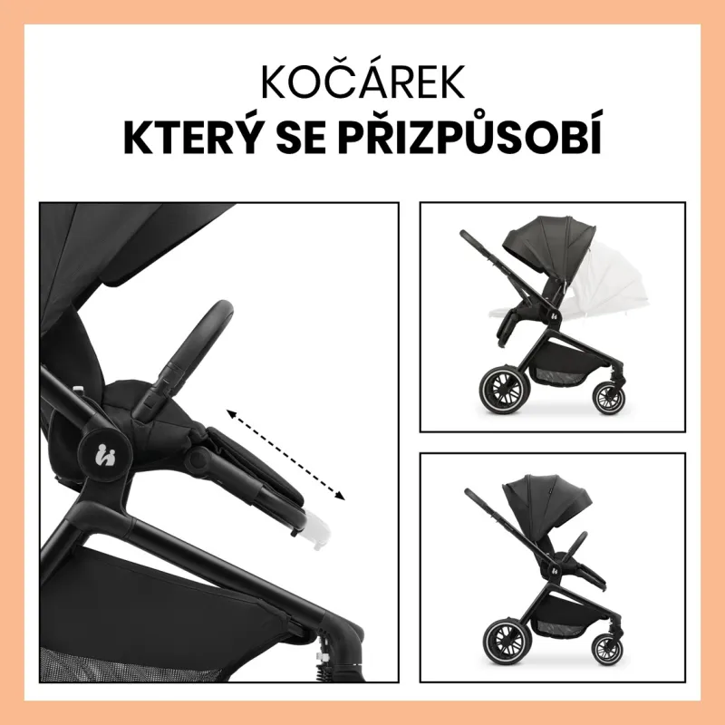 Hauck Kombinovaný kočárek Move N Care Set 2v1