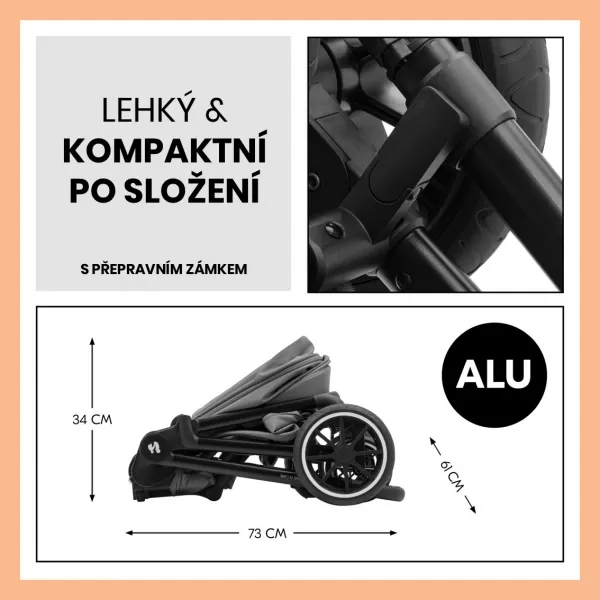 Hauck Kombinovaný kočárek Move N Care Set 2v1