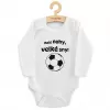 New Baby Dětské body s potiskem Malé nohy, velké sny!