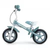 Milly Mally Dětské odrážedlo kolo Dragon s brzdou Denim
