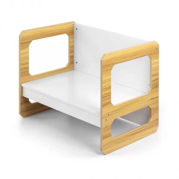 Milly Mally Sada nábytku Stella 3v1 stůl a židle Natural