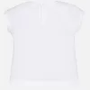 MAYORAL Triko bílé BOTIČKY