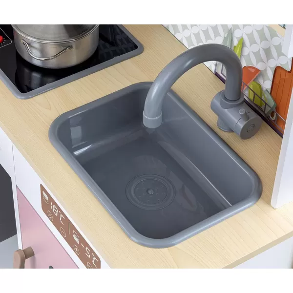 Milly Mally Dětská dřevěná kuchyňka Bjorn Pink