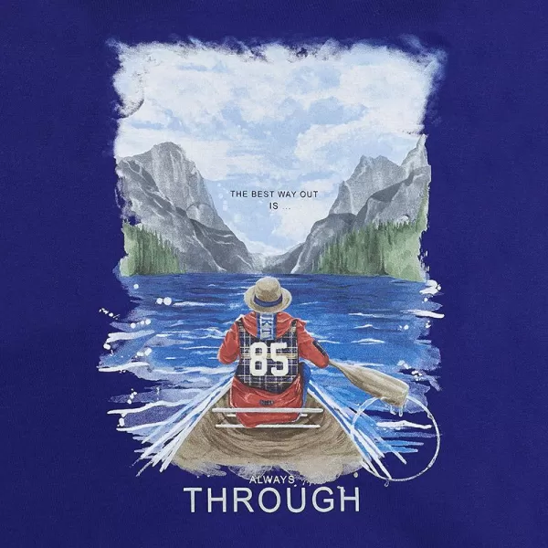 MAYORAL Triko modré RYBÁŘ