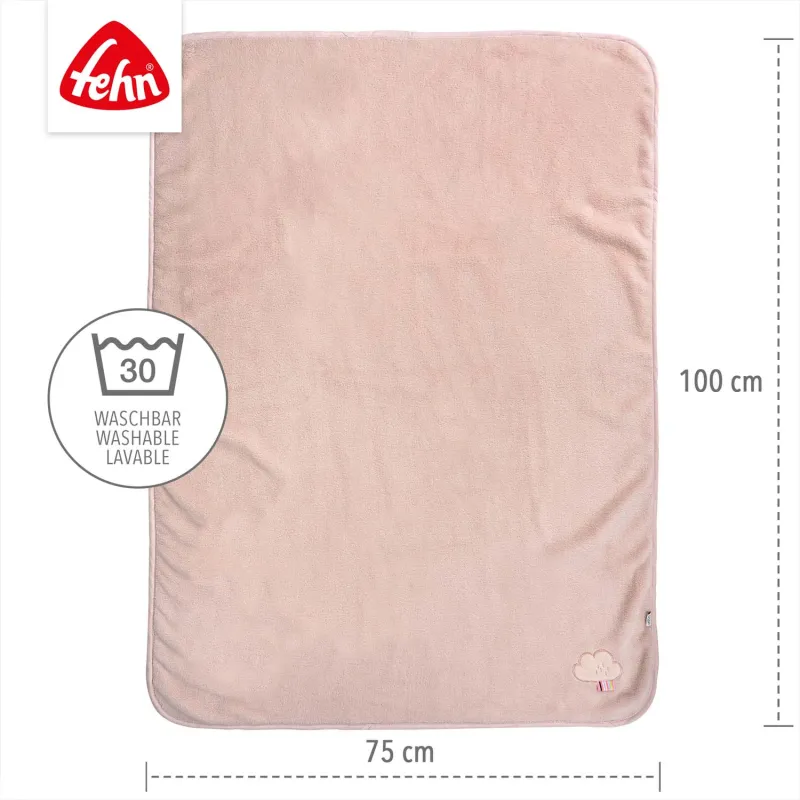 Baby Fehn Mazlící deka plameňák, Pink