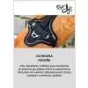 CURLI Postroj pro psy s magnetem Belka Comfort Black XS, 15-20 kg