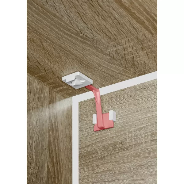 Reer Zámek na dvířka a šuplíky 3ks bílý